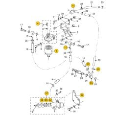 Vetus M4.15 - M4.17 Fuel filter