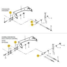 Vetus M4.35 - M4.45 throttle control