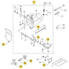 Vetus M4.15 - M4.17 - M4.35 - M4.45 Regulator