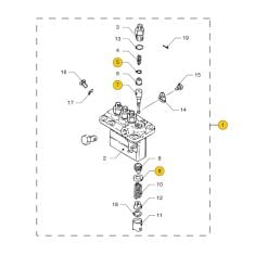 Vetus Fuel pump for M4.55 - M4.56