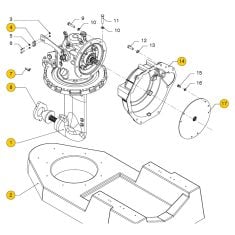 Vetus M4.15 - M4.17 - M4.35 - M4.45 - M4.56 - SP60 Saildrive Parts