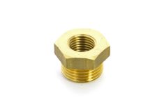 Adaptor M14x1.5k internal thread -> 1/4"-18 nptf external thread