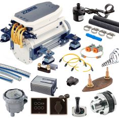 E-LINE bundle – elektrisk inbordmotor 22 kW – 48 V, kølkøling – anbefalet til både op til ca. 12–15 meter