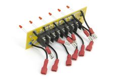 P.c.b. switch panel 12V complete p6f12/p12f12