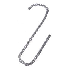 Kæde 6mm, DIN766 Heavy Duty - Galvaniseret (Pris pr. meter)