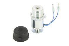 12v Motor stop Solenoid med sort gummi hætte
 - bruges på alle Vetus gule motorer op til M4 Series.