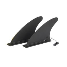 Yellow V fin 4.5inch side, set of 2 fins, for YVSUP08|...09|...11 SUP boards, colour black