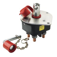 Vetus Batterihovedafbryder 2 × 250A – Rød nøgle