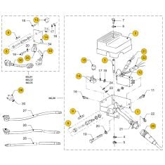 Vetus M2.02 - M2.04 - M2.06 - M2.C5 - M2.D5 Terminal box, < 2001