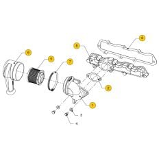 Vetus M4.35 - M4.45 Air clainer