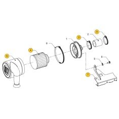 Vetus M4.55 Air cleaner