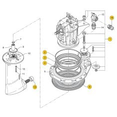 Vetus M4.55 - M4.56 Saildrive ZF SD10 ver2