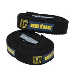 Vetus lashing straps, 2pcs 3mx25mm with Vetus logo