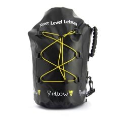 Yellow V Dry bag type "Tube" black, 70ltr.