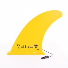Yellow V fin 9inch center, for all SUP boards, colour yellow