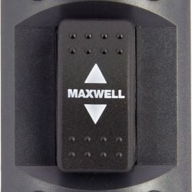 Maxwell Kontrolpanel til ankerspil, 12V/24V, Op/Ned Vippekontakt

