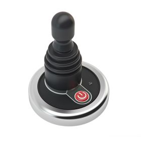 Rundt bovpropel joystickpanel med tidsforsinkelse, indb. Ø52 mm, 12/24 V