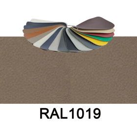 Kunstlæder i marine kvalitet - Gray beige, RAL 1019 - til polstring af bådsæder og vægbeklædning - 5x1,37mtr.  