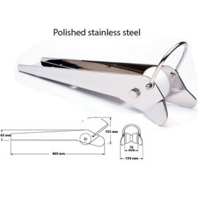 Fast ankerrulle med anker bøjle