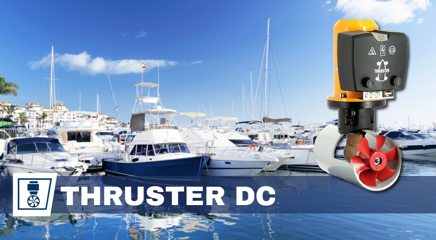 VETUS DC bov- og hækpropel system til nem manøvrering