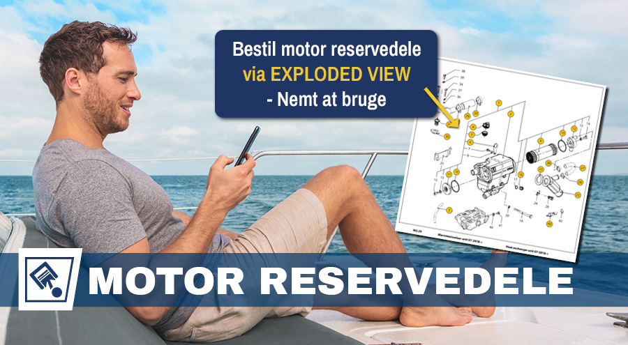 Originale VETUS motorreservedele til pålidelig drift og lang levetid